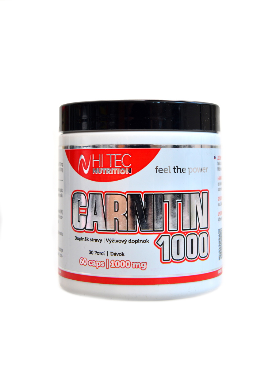CARNITIN 1000 60 kapslí 1000 mg